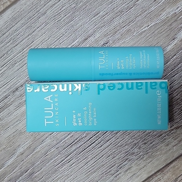 Tula Other - TULA Skincare Glow + Get It Cooling & Brightening Eye Balm 0.35 oz / 10 g NIB